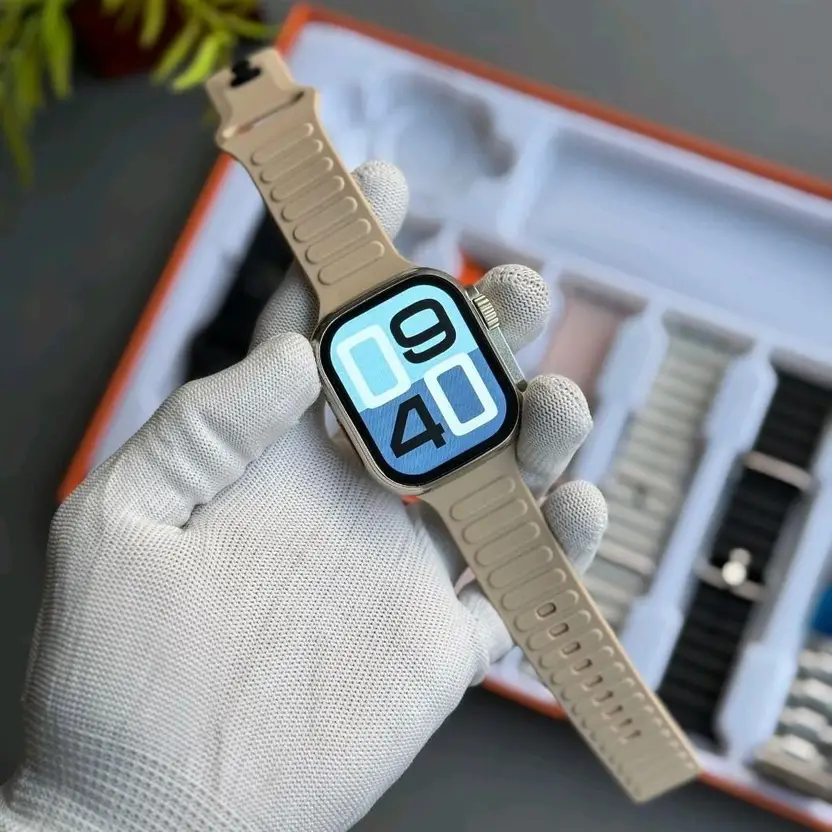 Ultra 2 Smart Watch Bluetooth Calling,7 Interchangeable Straps,Wireless Charger Smartwatch (Black, Blue, Orange, Multi Strap, 1.52 inch)