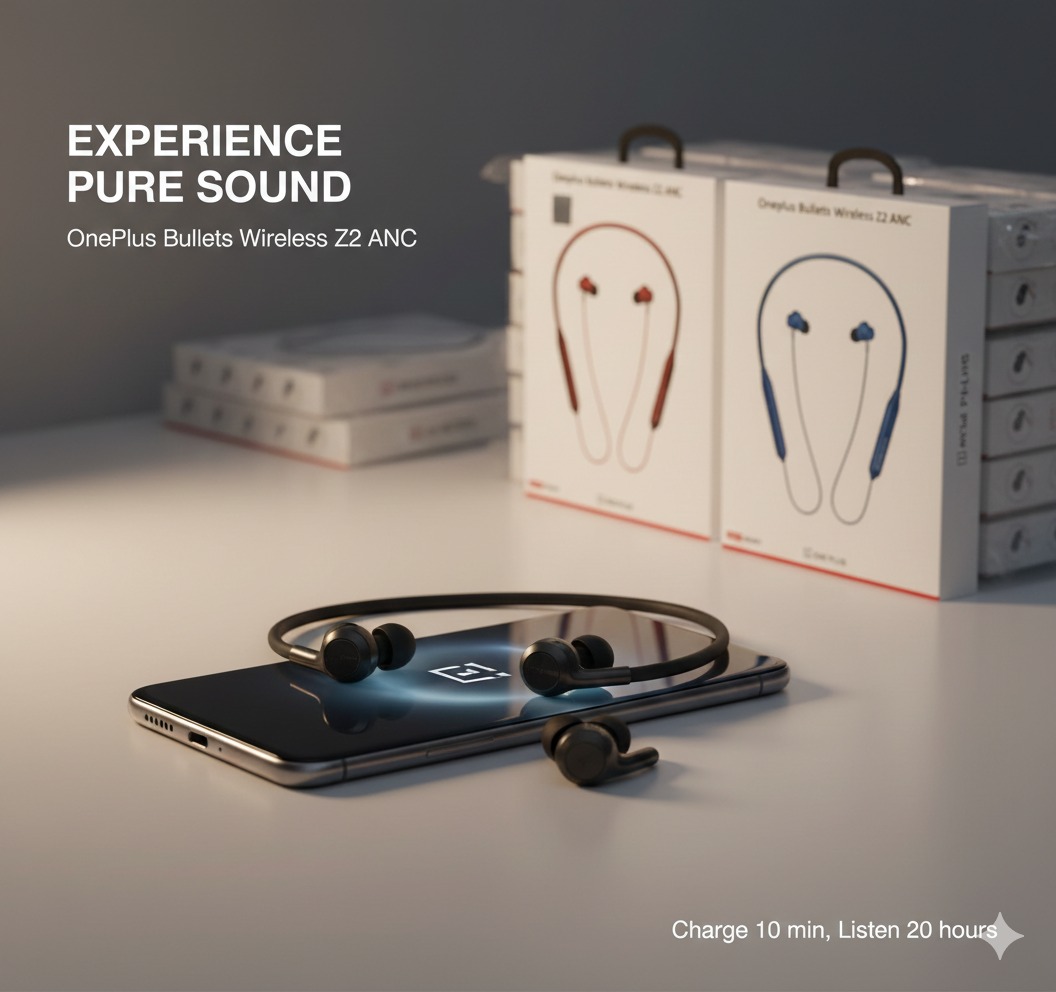Oneplus Bullets Wireless Z2 ANC
