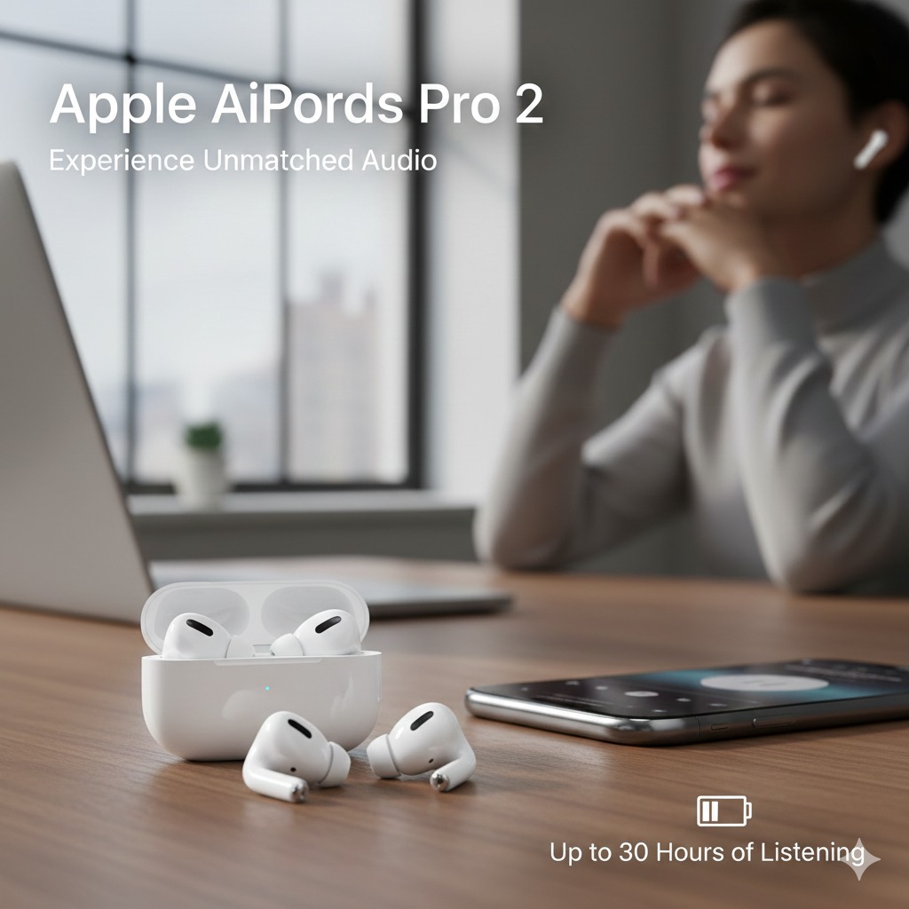 Apple AirPods (2nd Generation) – Wireless Earbuds with Seamless Apple Connectivity