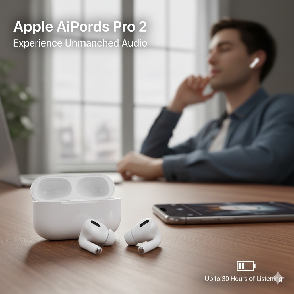 Apple AirPods (2nd Generation) – Wireless Earbuds with Seamless Apple Connectivity