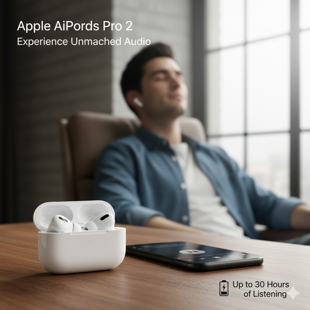 Apple AirPods (2nd Generation) – Wireless Earbuds with Seamless Apple Connectivity