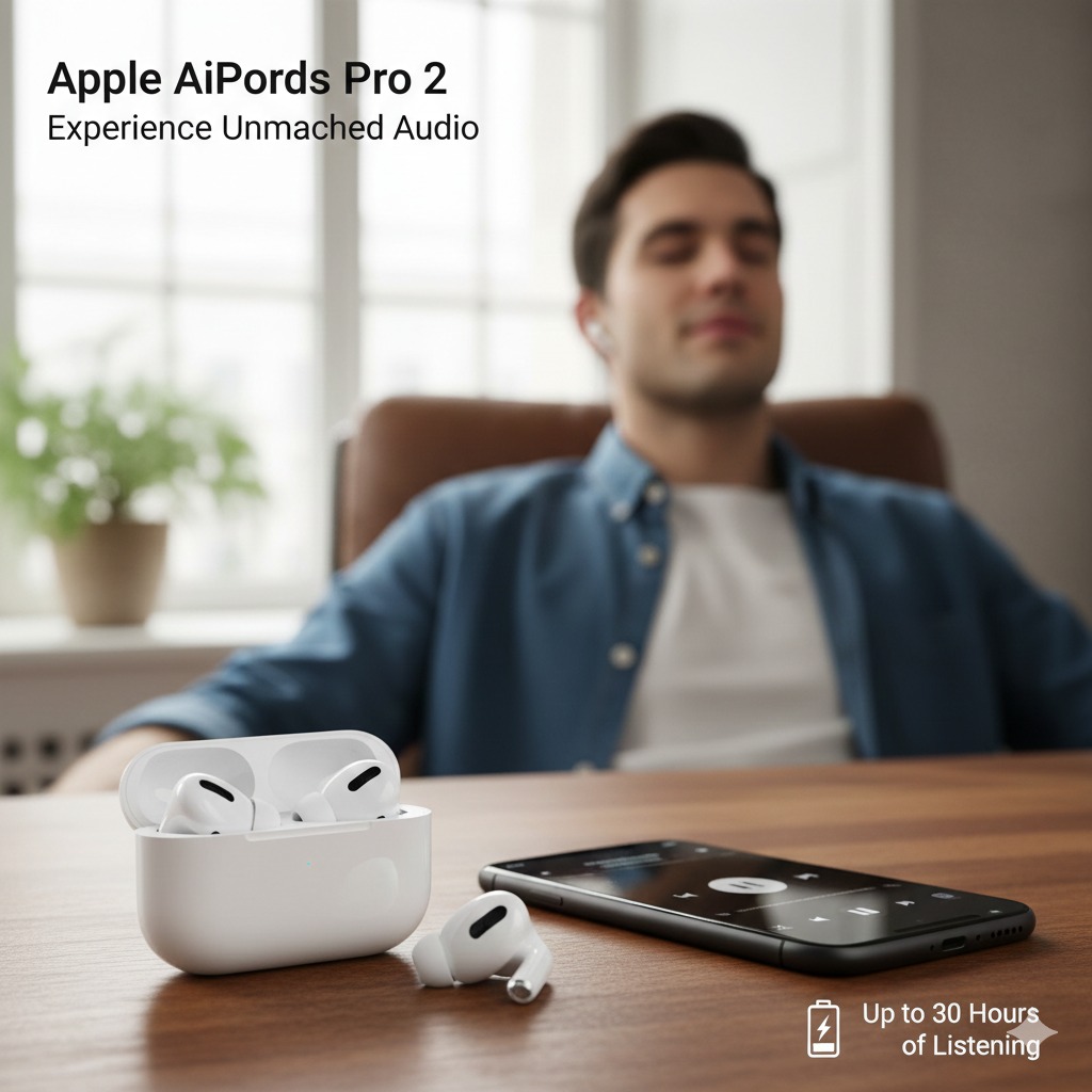 Apple AirPods (2nd Generation) – Wireless Earbuds with Seamless Apple Connectivity
