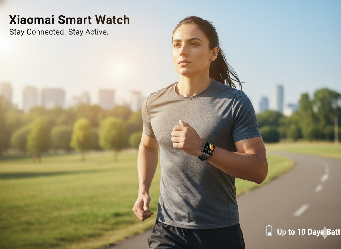 Xiaomi Smart Watch – Stylish Design with Fitness & Health Tracking