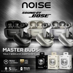 Noise Master Buds – Truly Wireless Earbuds with Active Noise Cancellation (Sound by Bose)