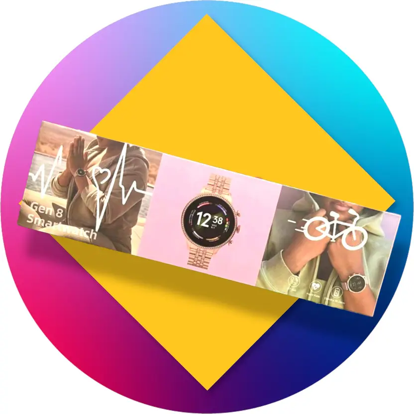 Generation 9 Gold Smartwatch  (Gold Strap, 44mm)