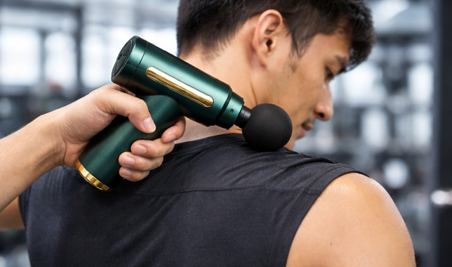 Portable Deep Tissue Massage Gun | Handheld Muscle Relaxer with Powerful Vibration