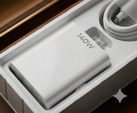 Vivo Fast Charging Mobile Charger 140W | Original Compatible Adapter with USB Cable