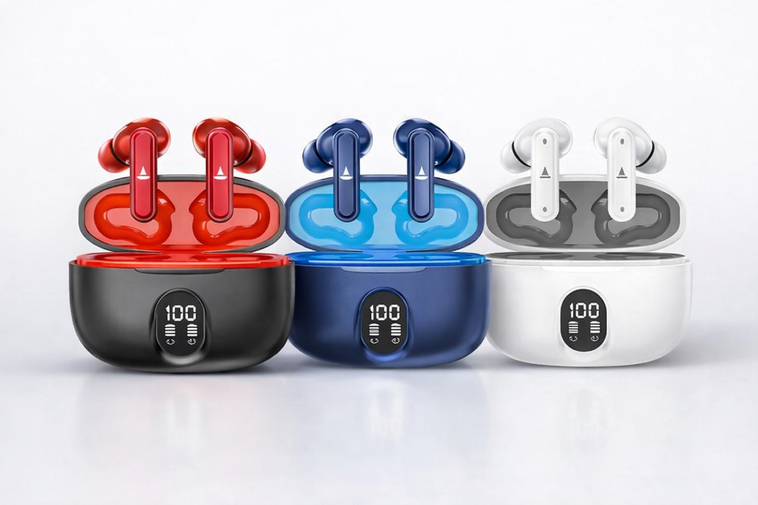 boAt Airdopes Wireless Earbuds | High Bass Sound | Bluetooth Earphones with Charging Case