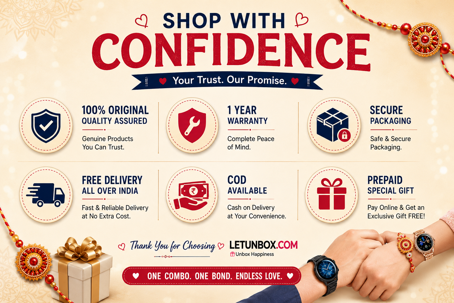 BT Shine Neckband + 7-in-1 Smartwatch Combo | Special Raksha Bandhan Offer